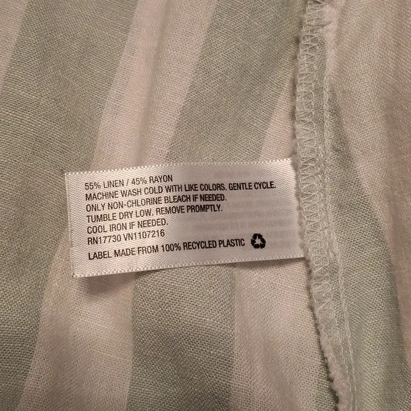 A New Day Striped Button-Down Skirt - Picture 6 of 12